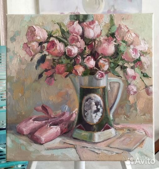 Натюрморт с розами