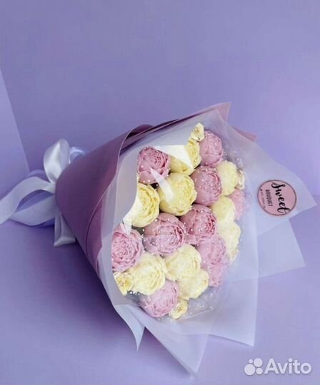 Шоколадные розы, цветы учителю, сладкий подарок