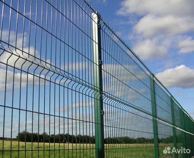 Забор из сетки 3D на заказ