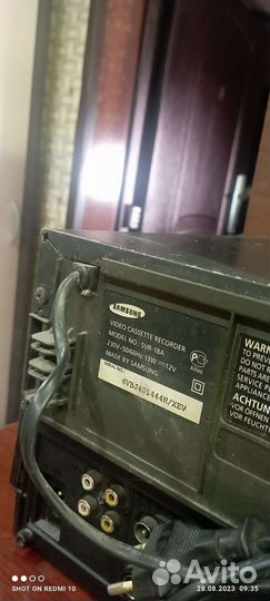 Видеомагнитофон samsung и Панасоник