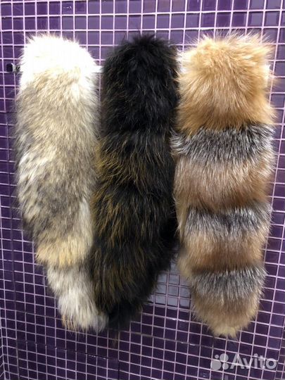 Хвост натуральный мех