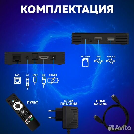 Андроид тв приставка G7 mini 2/16 бесплатное тв