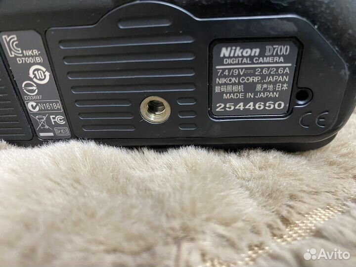 Nikon d700 (полнокадровый) Body