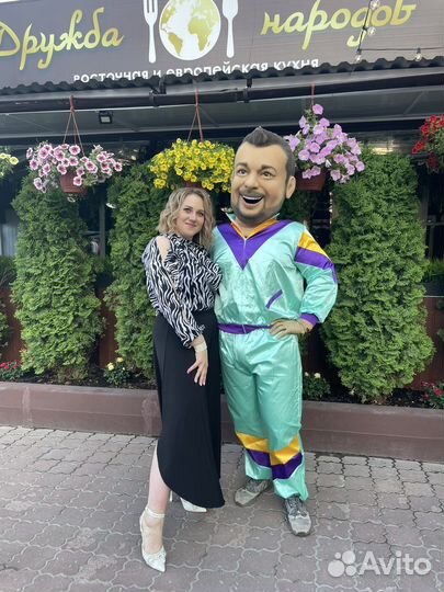 Ростовая кукла Сергей Жуков (Руки вверх)