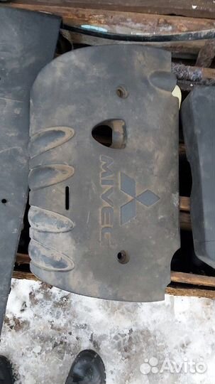 Плита накладка на мотор Лансер 10 1.8 2.0