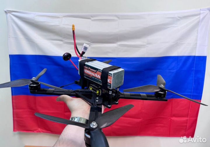 FPV квадркооптер байкал