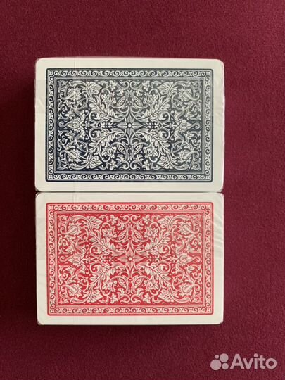 Карты игральные 100 пластик Фурнье2818