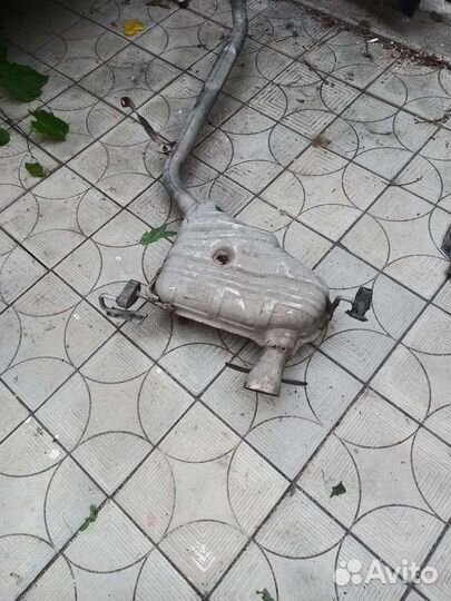 Глушитель mercedes 164