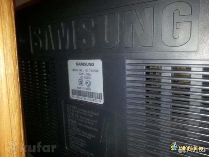 Телевизор samsung BIO CK-7202 WTR