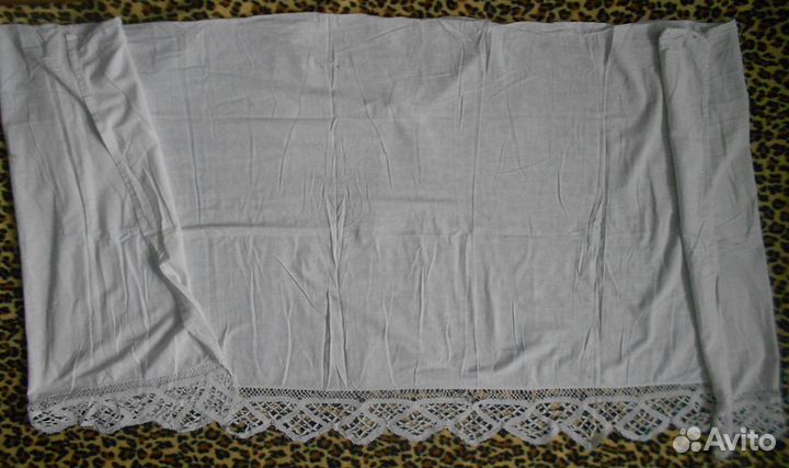 Подзоры, полотенца, наволочки с кружевом и др.СССР