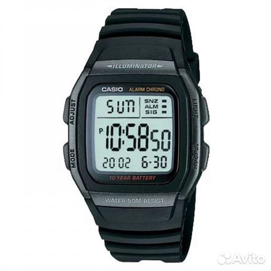 Наручные часы casio W-96H-1B новые