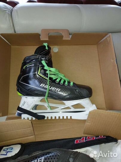 Вратарские коньки bauer 21s pro sr