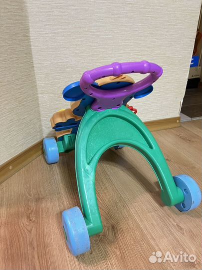 Каталка-ходунки Fisher-Price Ученый Щенок