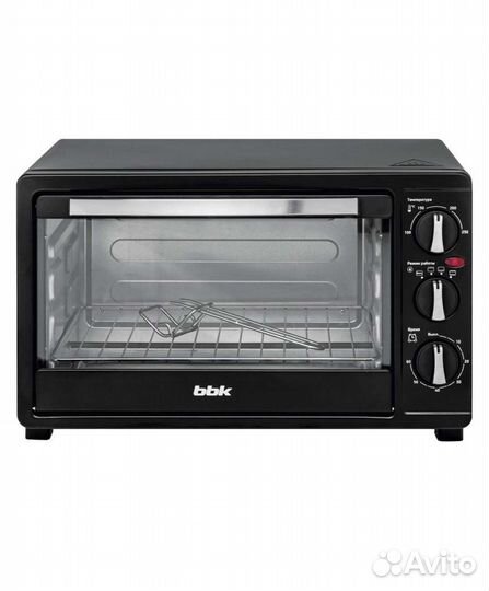 Мини печь BBK 23лит Черная