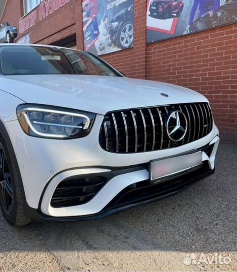 Обвес в стиле GLC63 AMG на Mercedes GLC-Coupe C253