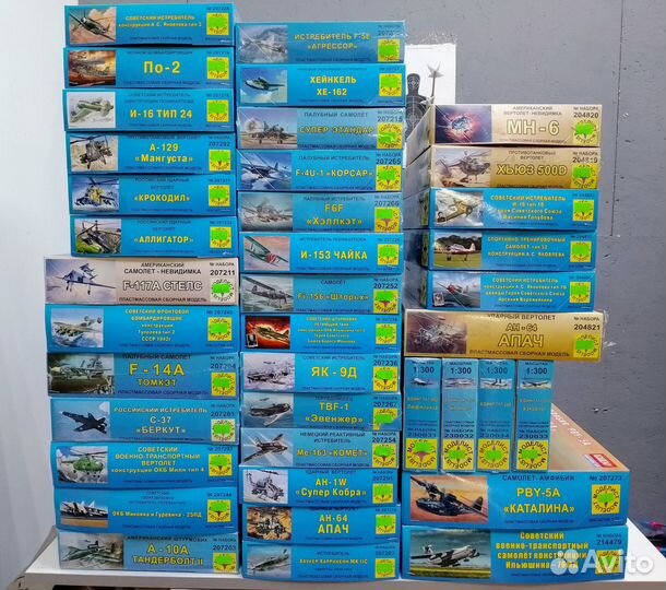 Сборные модели от Моделиста. Авиация 1/72