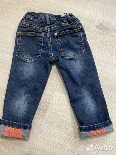 Джинсы на мальчика 104