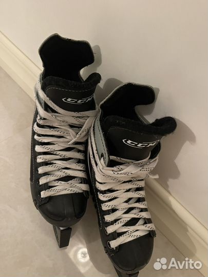Коньки хоккейные ссм размер 32