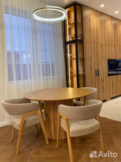 Стол обеденный круглый