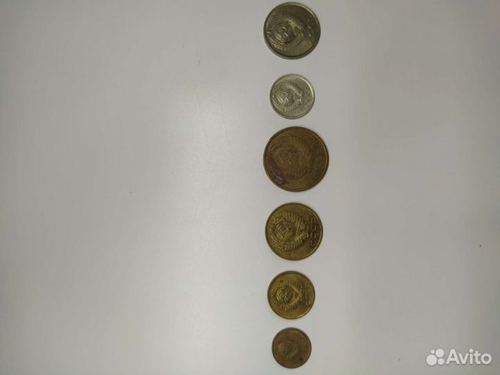 Монеты 1990 года полная ленейка