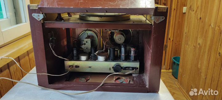 Винтажная ламповая радиола