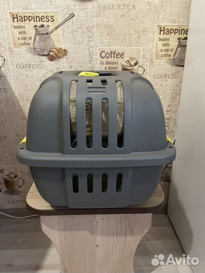 Переноска для животных пластиковая