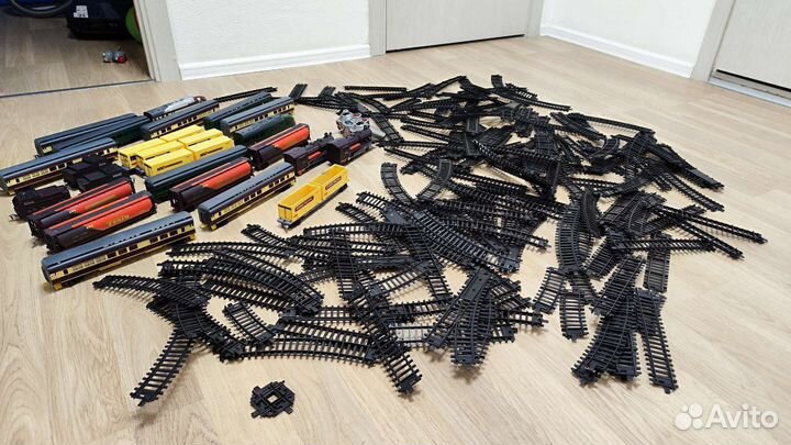 Большой набор железной дороги