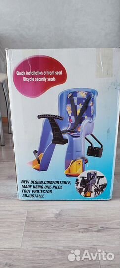 Переднее детское кресло на велосипед