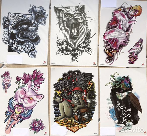 Временные тату