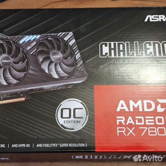 RX 7800 XT Challenger OC 16GB