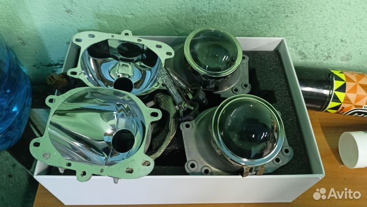 Линзы ксеноновые Honda crv 3 поколение