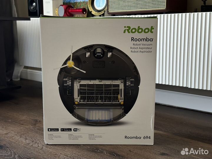 Робот пылесос irobot roomba 694