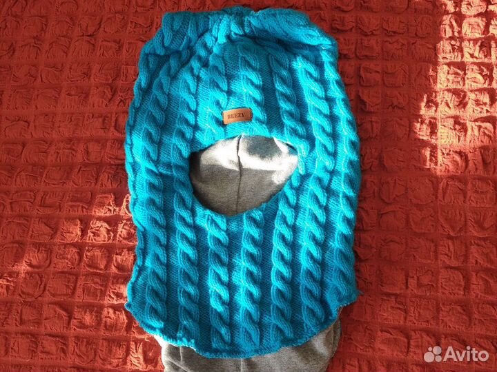 Шапка шлем детская