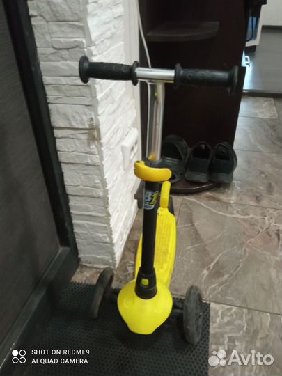 Самокат детский трехколесный