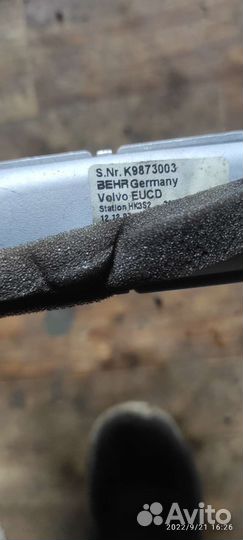 Радиатор печки Volvo XC70