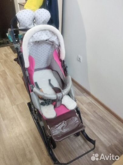 Коляска санки