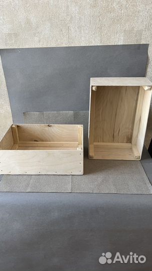 Ящики деревянные для подарков