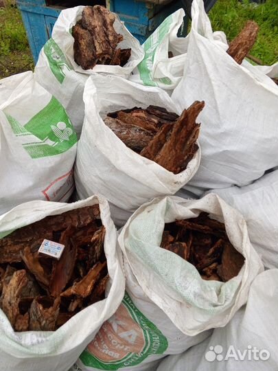 Кора мульча в мешках