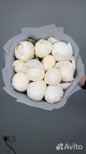 Пионы Букет пионов 7 11 15 19 21