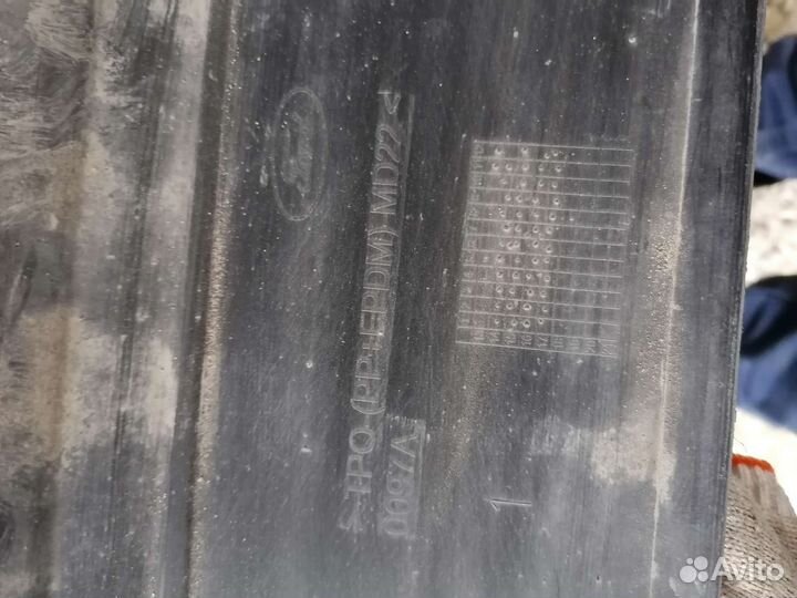 Спойлер заднего бампера Форд Фокус III 14-18гХэтчб