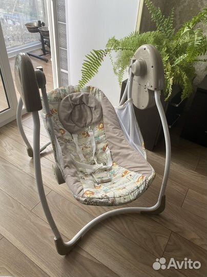 Детская электрическая качеля