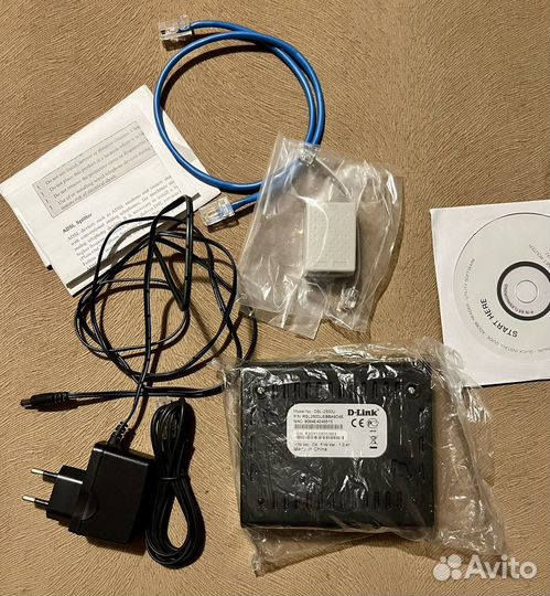 Маршрутизатор D-link DSL-2500U