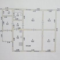 Дом 73,7 м² на участке 8 сот.