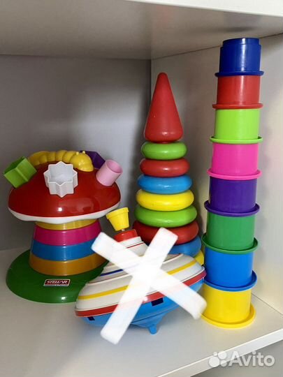 Развивающие игрушки для малышей, сортер