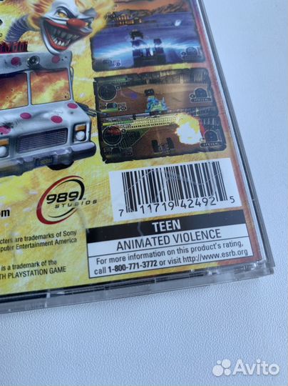 Twisted Metal 3 ps1 ntsc-u