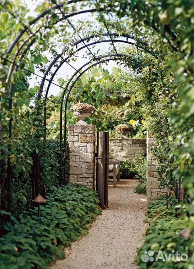 Арка садовая металлическая