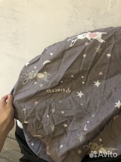 Детский матрасик круглый