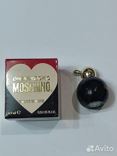 Духи moschino cheap and chic. Миниатюра4,9мл