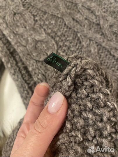 Комплект Женский шарф и шапка Benetton