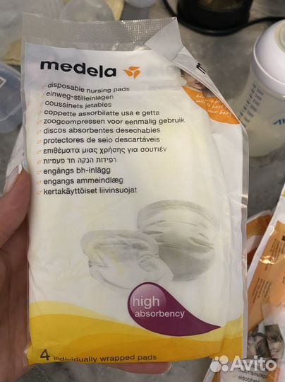 Вкладыши для груди Medela Lovular Pigeon